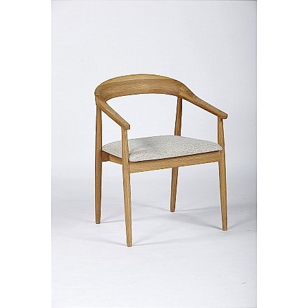 The Smith Collection - Malmo Carver Dining Chair